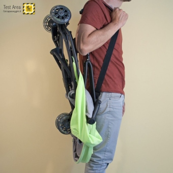 Quinny Yezz Air - Trasporto del passeggino chiuso, con tracolla elastica