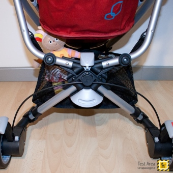 Quinny Zapp Xtra 2 - Vista del cestello portaoggetti