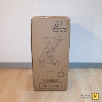 Quinny Zapp Xtra 2 - Imballo vista frontale