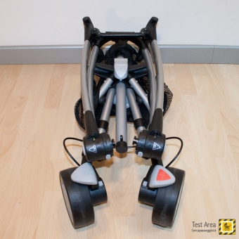 Quinny Zapp Xtra 2 - Vista frontale del telaio chiuso