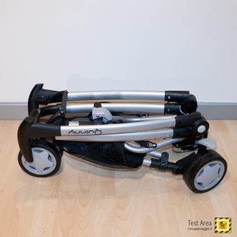 Quinny Zapp Xtra 2 - Vista laterale del telaio chiuso