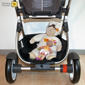 Stokke Crusi Duo - Particolare del cestello portaoggetti
