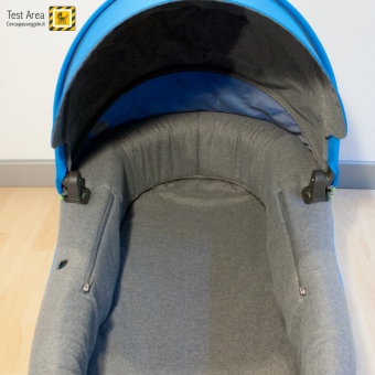 Stokke Crusi Duo - Particolare dei tessuti interni