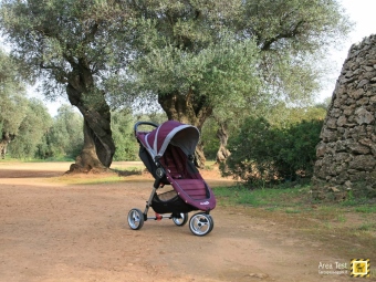 Baby Jogger City Mini 3 - Ambiente strada sterrata - campagna