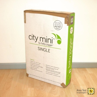Baby Jogger City Mini 3 - Imballo vista diagonale