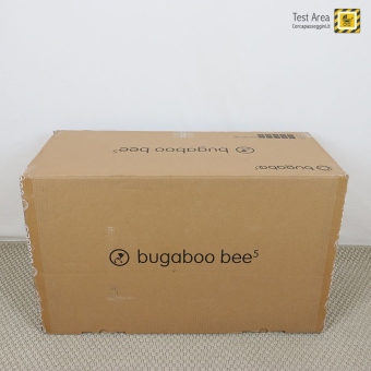 Bugaboo Bee 5 passeggino e navicella - Imballo struttura passeggino - Base telaio colore alluminio