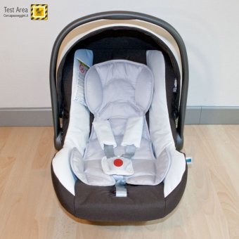 Inglesina Trilogy System - Vista del seggiolino con il materassino riduttore per neonato