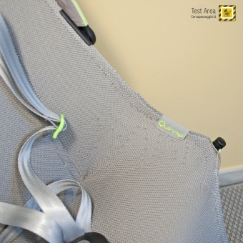Quinny Yezz Air - Dettaglio del tessuto a maglia della seduta