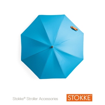 Stokke Crusi Duo - Ombrellino parasole - colore urban blue