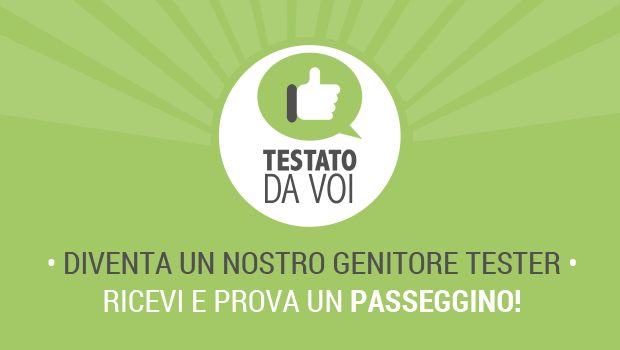 Testato da voi: ricevi e prova un passeggino!